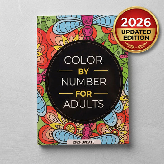 Color by Number for Adults