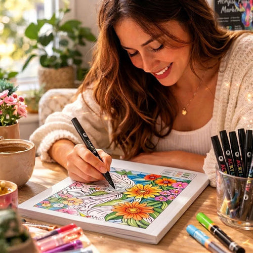 Color by Number for Adults